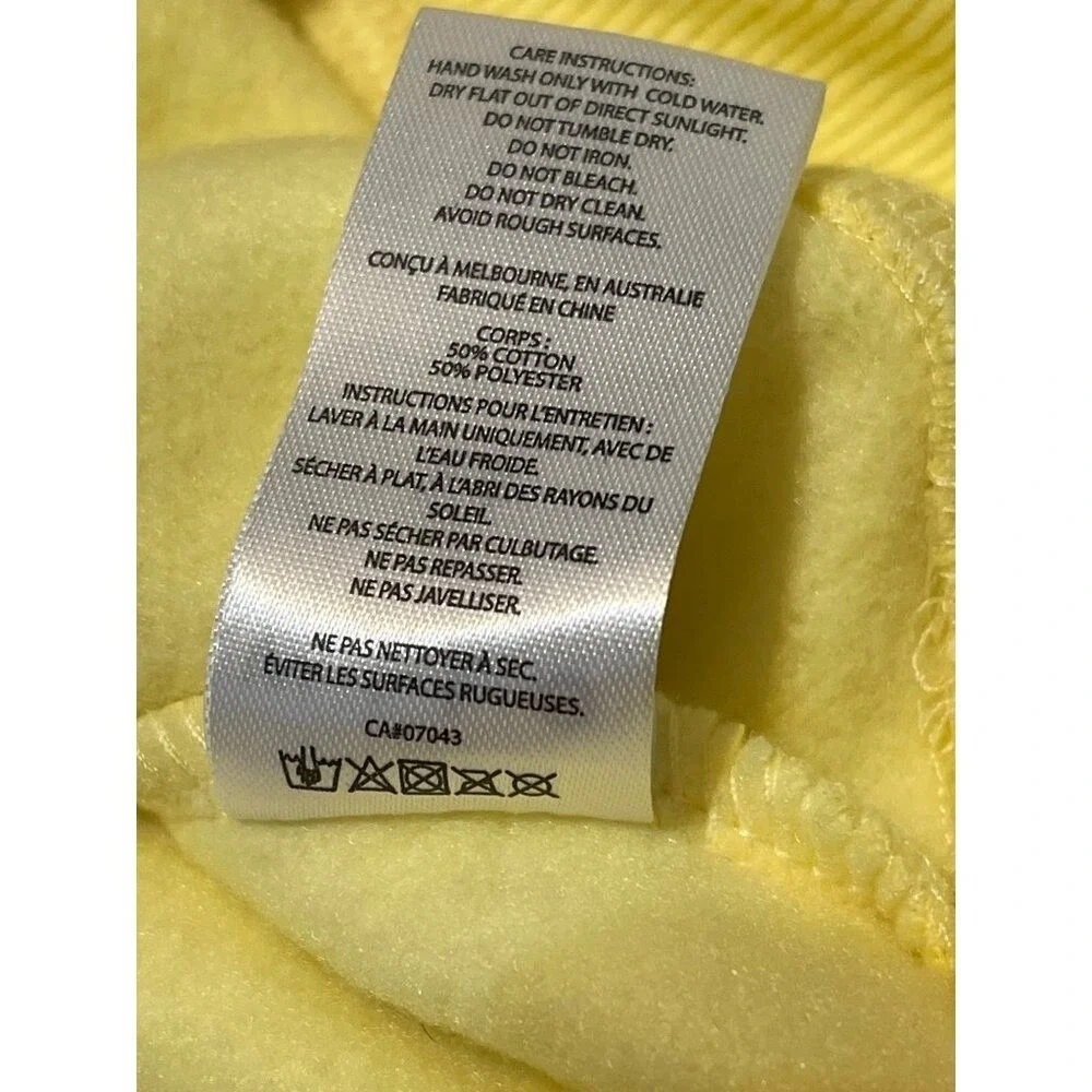 Wilo Wellness XS Sweatshirt & Shorts Activewear Set In Yellow & Light Blue - Picture 10 of 15